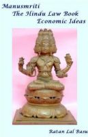 Cover for 'Manusmriti, the Hindu Law Book: Economic Ideas'