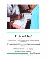 Cover for 'Profound Joy'