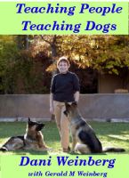Cover for 'Teaching People Teaching Dogs'
