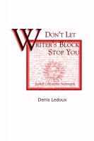 Cover for 'Don't Let Writer's Block Stop You'