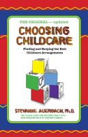 Cover for 'Choosing Childcare'