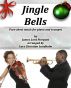 Jingle Bells Pure sheet music for piano and trumpet by James Lord Pierpont arranged by Lars Christian Lundholm by Pure Sheet music