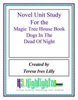 Cover for 'Novel Unit Study for the Magic Tree House Book  Dogs in the Dead of Night'