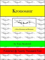 Cover for 'Kronosaur'