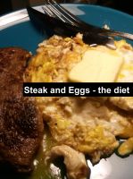 Cover for 'Steak and Eggs - the diet'