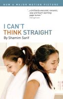 Cover for 'I Can't Think Straight'