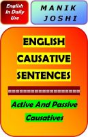 Cover for 'English Causative Sentences'