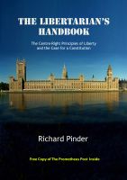 Cover for 'The Libertarian's Handbook - The Centre-Right Principles of Liberty and the Case for a Constitution'