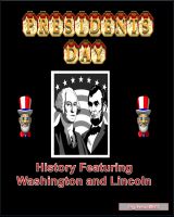 Cover for 'President's Day History Featuring Washington and Lincoln'