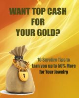 Cover for 'WANT TOP CASH FOR YOUR GOLD? 10 Surefire Tips to Earn You Up to 50% More for Your Jewelry'