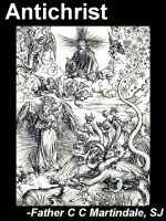 Cover for 'Antichrist, by Father C C Martindale, SJ'