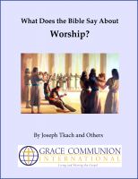 Cover for 'What Does the Bible Say About Worship?'