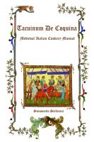Cover for 'Tacuinum De Coquina: Medieval Italian Cookery Manual'