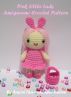 Pink Little Lady Amigurumi Crochet Pattern by Sayjai 