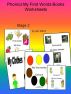Phonics My First Words Books Worksheets by Ian Mitch