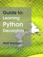 Cover for 'Guide to: Learning Python Decorators'