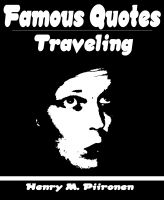 Cover for 'Famous Quotes on Traveling'