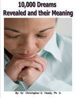 Cover for '10,000 Dreams Revealed and Their Meaning'