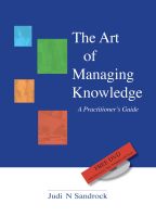 Cover for 'The Art of Managing Knowledge - a Practitioner's Guide'