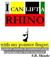 Cover for 'I can lift a RHINO with my pointer finger'