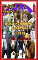 Cover for 'ESCAPING FROM ZOO'