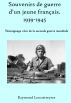 Souvenirs de guerre dâ€™un jeune franÃ§ais. by Olivier Duhamel