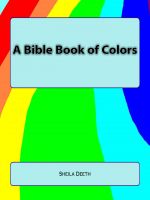 Cover for 'A Bible Book of Colors'