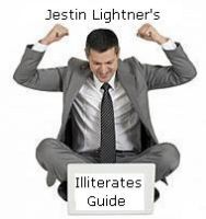 Cover for 'The illiterates guide to writing ebooks'