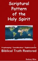 Cover for 'Scriptural Pattern of The Holy Spirit'