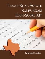 Cover for 'Texas Real Estate Sales Exam High-Score Kit'