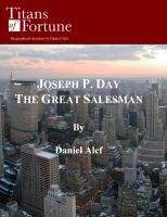 Cover for 'Joseph P. Day: The Great Salesman'