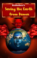 Cover for 'Saving the earth from demon'