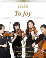 Cover for 'Ode To Joy Pure sheet music for piano and F instrument arranged by Lars Christian Lundholm'
