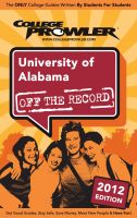 Cover for 'University of Alabama 2012'