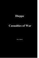 Cover for 'Dieppe: Casualties of War'
