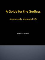 Cover for 'A Guide for the Godless: Atheism and a Meaningful Life'