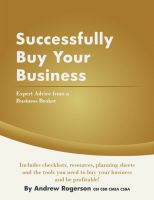 Cover for 'Successfully buy your business'