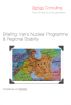 Briefing: Iranâ€™s Nuclear Programme & Regional Stability by Jon Blankfield