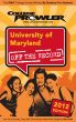 University of Maryland 2012 by Jen Memmolo