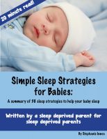 Cover for 'Simple Sleep Strategies for Babies: A summary of 38 sleep strategies to help your baby sleep'