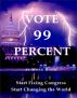 Vote 99 Percent by Mord Bogie