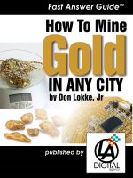 Cover for 'How to Mine Gold In Any City'