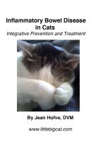 Cover for 'Inflammatory Bowel Disease in Cats: Integrative Prevention and Treatment'
