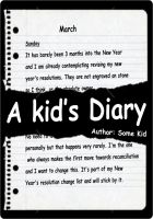 Cover for 'A Kid's Diary'