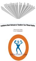 Cover for 'A Workout in a Book-Resistance Band Workouts to Transform Your Fitness Routine'