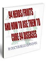 Cover for '94 HERBS AND FRUITS AND HOW TO USE THEM TO CURE 94 DISEASES/INFECTIONS'