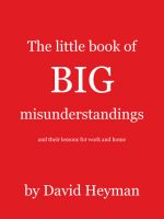 Cover for 'The Little Book of Big Misunderstandings'