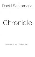 Cover for 'Chronicle December 26, 2011 - April 29, 2012'