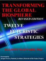 Cover for 'Transforming The Global Biosphere: 12 Futuristic Strategies'