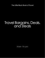 Cover for 'Travel Bargains, Deals and Steals'